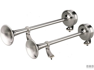 TROMBA DOPPIA MARCO 12V INOX 