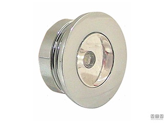 LUCE CORTESIA LED 12V FLUSH CHR TONDA