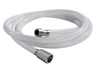 Tubo doccia PVC bianco 2,5 m
