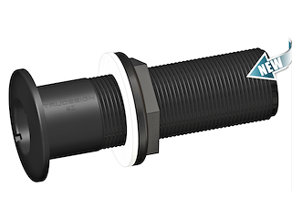 Passascafo Long Skin filettato 1"1/2 in composito Trudesign