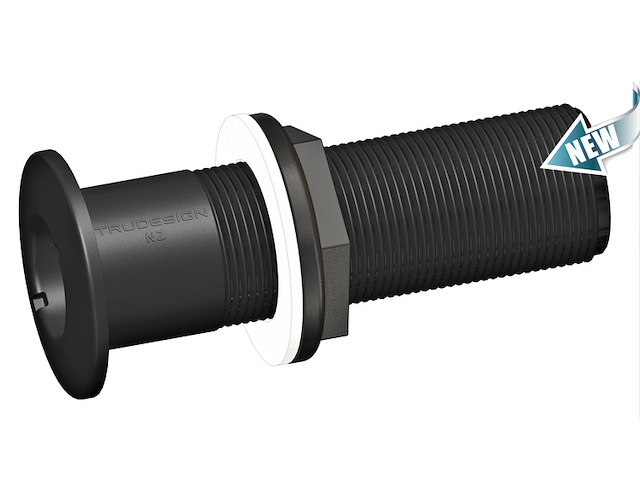 Passascafo Long Skin filettato 1"1/2 in composito Trudesign