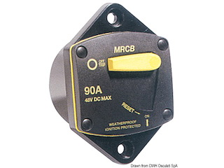 Termointerruttore a incasso 50 A