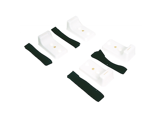 Sella universale bianca per serbatoi, batterie e zattere salvataggio