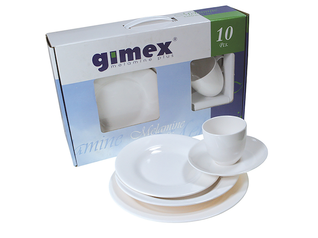 Set stoviglie per 2 persone White Dreams