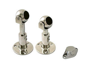 Fermaporte inox orientabile telescopico