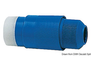 Spina Solas 30A 220V blu