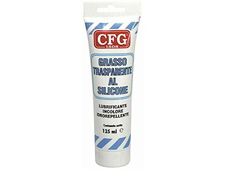 Grasso CFG trasparente al silicone 125 ml