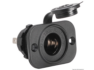 Presa incasso nera USB