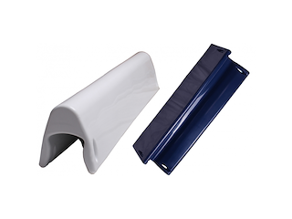 Parabordo di prua bianco