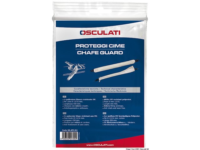 Proteggi cime diam. 18/22 mm bianco