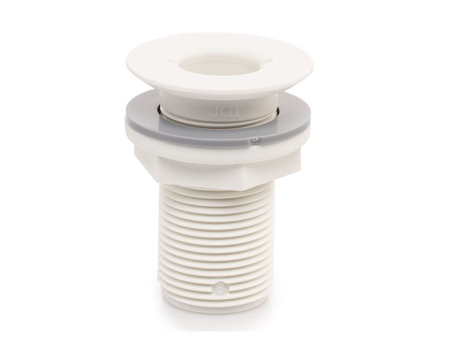 Passascafo bianco filettato 1 a Filo Scafo in composito Trudesign