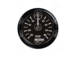 Amperometro Recmar per strumentazione barca RECKY06200 (nero)