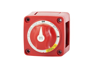 Staccabatterie a 3 posizioni per due batterie