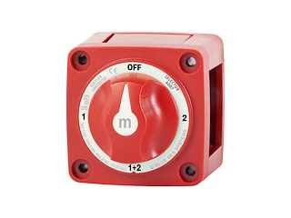 Staccabatterie a 4 posizioni per due Batterie