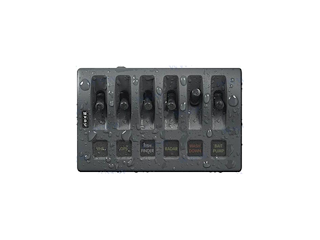 Pannello intemperie 15 A 12 V Blue Sea BS4306