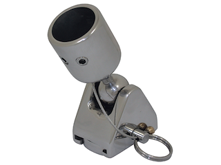 SUPPORTI SNODABILI IN ACCIAIO INOX PER TUBO Ø MM.25