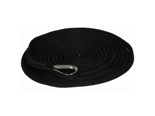 DOPPIA TRECCIA CON REDANCIA Ø24MM X 15MT NERA