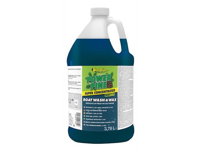 POWER PINE WASH E WAX 3,8 LT