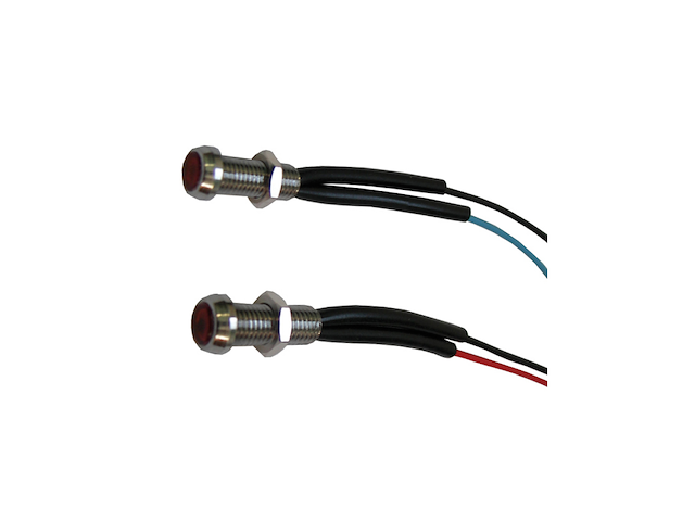 SPIA LUMINOSA ROSSA 24 V.