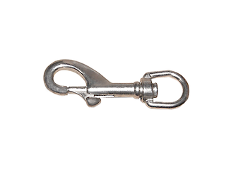 MOSCHETTONE INOX CON OCCHIO GIREVOLE MM.80