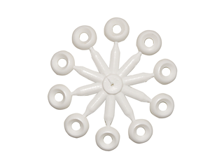 ORLO SOTTOVITE NYLON BIANCO Ø MM.4