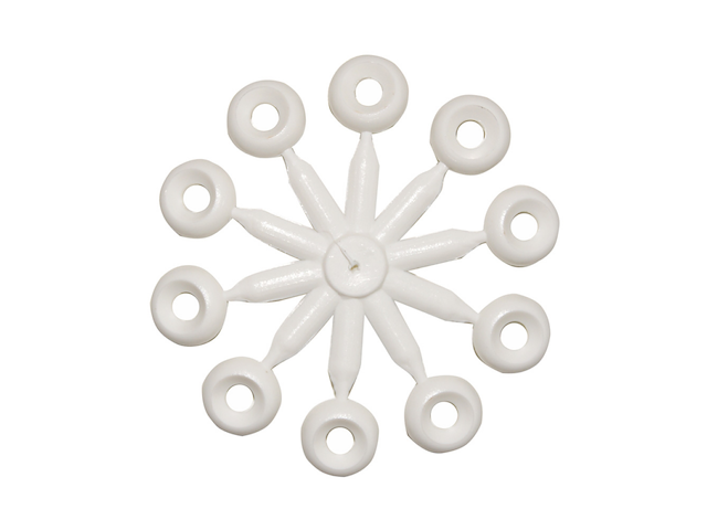 ORLO SOTTOVITE NYLON BIANCO Ø MM.4