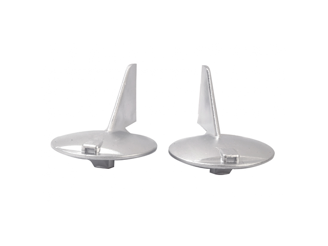 PINNA DESTRA IN ALLUMINIO PER MOTORI 150/200 HP