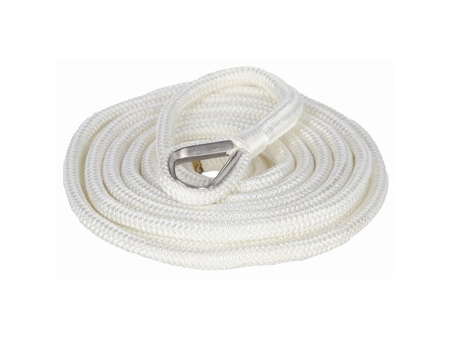 DOPPIA TRECCIA CON REDANCIA Ø12MM X 7MT BIANCA