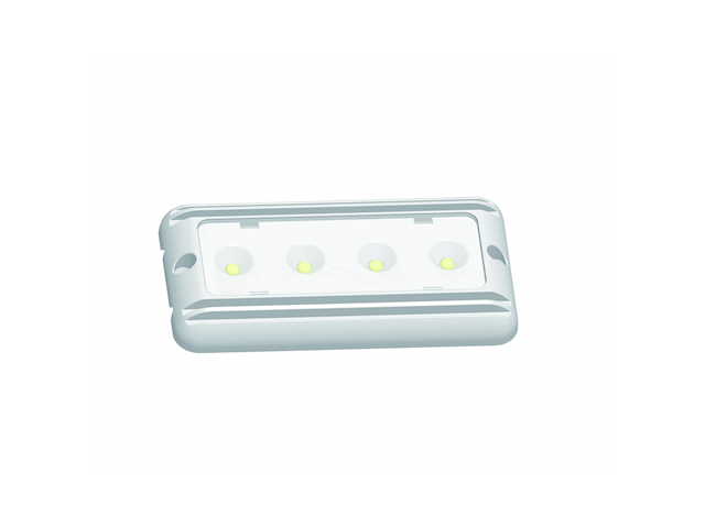 PLAFONIERA IN ALLUMINIO A 4 LED