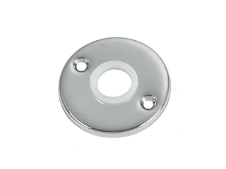 BOCCHETTA TONDA IN OTTONE CROMATO Ø MM.32