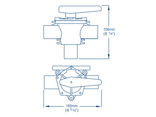 VALVOLA DEVIATRICE 1 1/2"