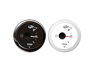 INDICATORE TRIM BIANCO SCALA 167/10 OHM 12/24V