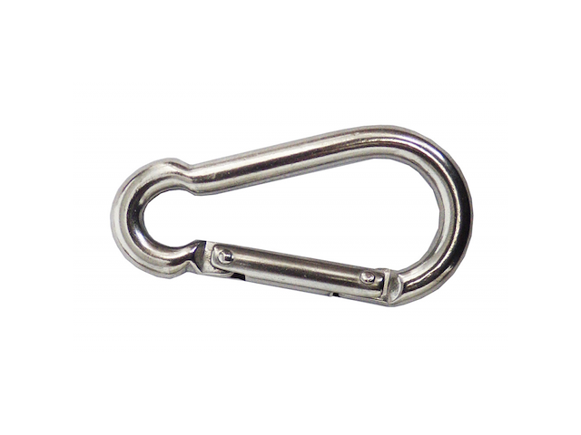 MOSCHETTONE INOX APERTURA TRASVERSALE Ø MM.11