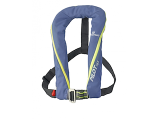 GIUBBOTTO PILOT 165N BLU MANUALE - CON CINTURA DI SICUREZZA