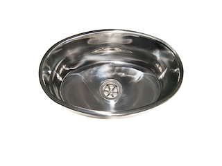 LAVELLO INOX OVALE