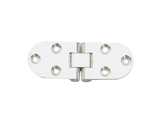 CERNIERA INOX CON ARRESTO MM.80X30