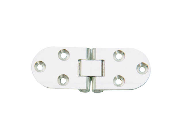 CERNIERA INOX CON ARRESTO MM.80X30