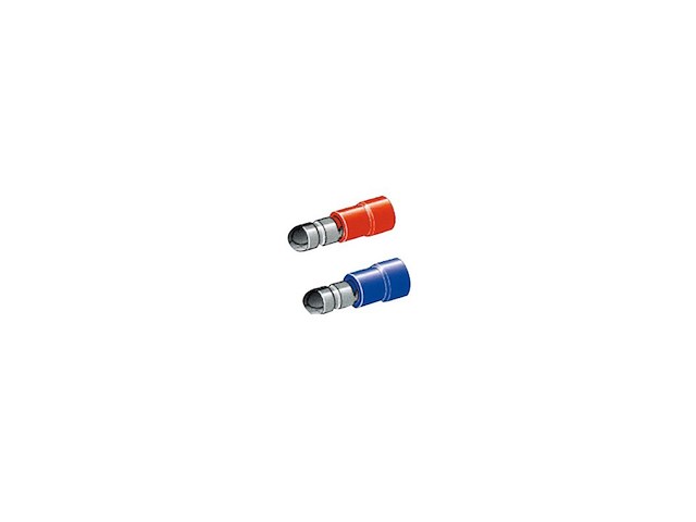 TERMINALE CILINDRICO MASCHIO MM 4 BLU 100PZ