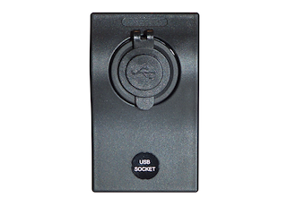 PANNELLO CON DUE PRESE USB