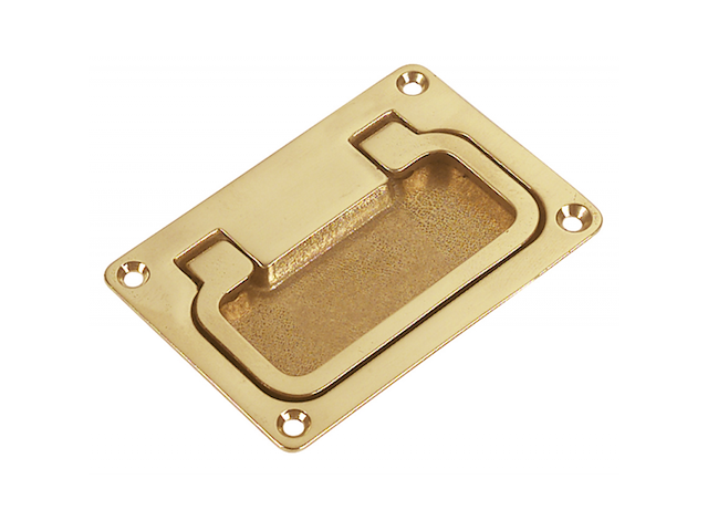 ALZAPAGLIOLO IN OTTONE LUCIDO MM.74X50X8