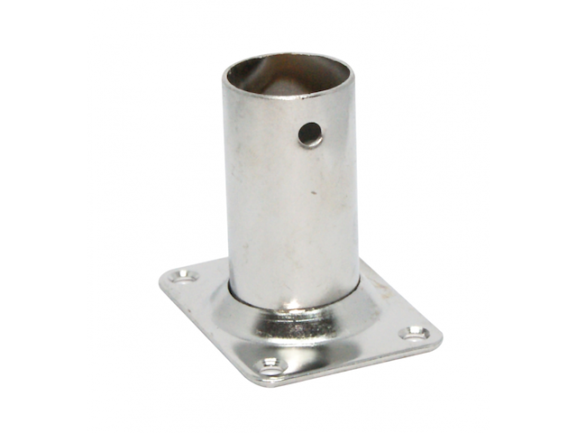 BASE RETTANGOLARE A 90° Ø MM.25