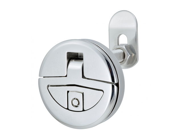 ALZAPAGLIOLO INOX CON CHIAVE