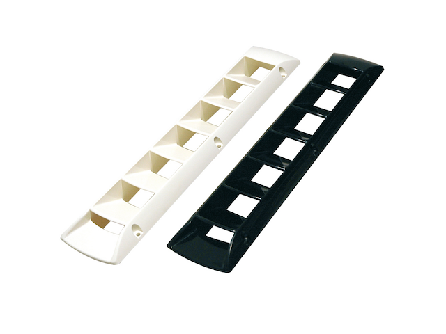 PRESA ARIA IN ABS NERA MM.457X87