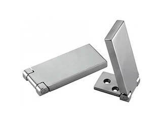 CERNIERA A FILO IN ACCIAIO INOX MM.95X40