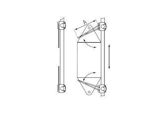 SUPPORTO UNIVERSALE PER PARABORDI