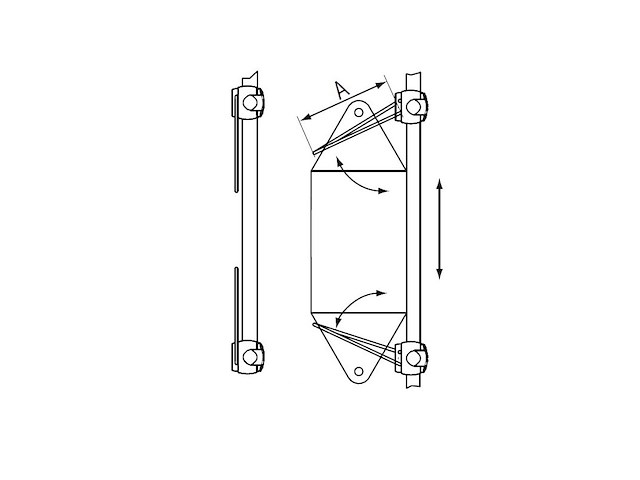 SUPPORTO UNIVERSALE PER PARABORDI