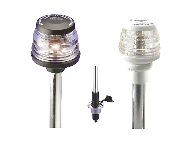 ASTA CON BASE AD INCASSO FANALE NERO