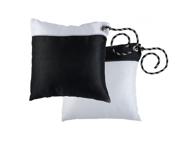 SET 2 CUSCINI NERO/BIANCO