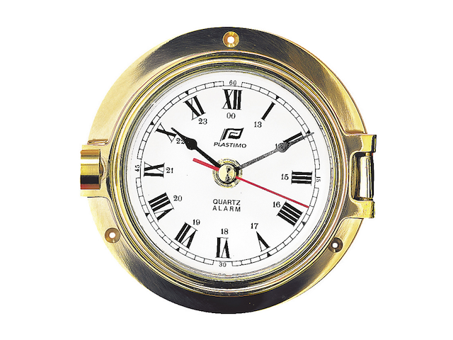 OROLOGIO IN OTTONE LUCIDO