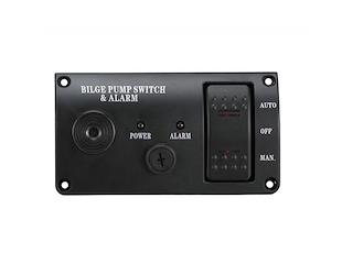 PANNELLO CON ALLARME PER POMPA DI SENTINA